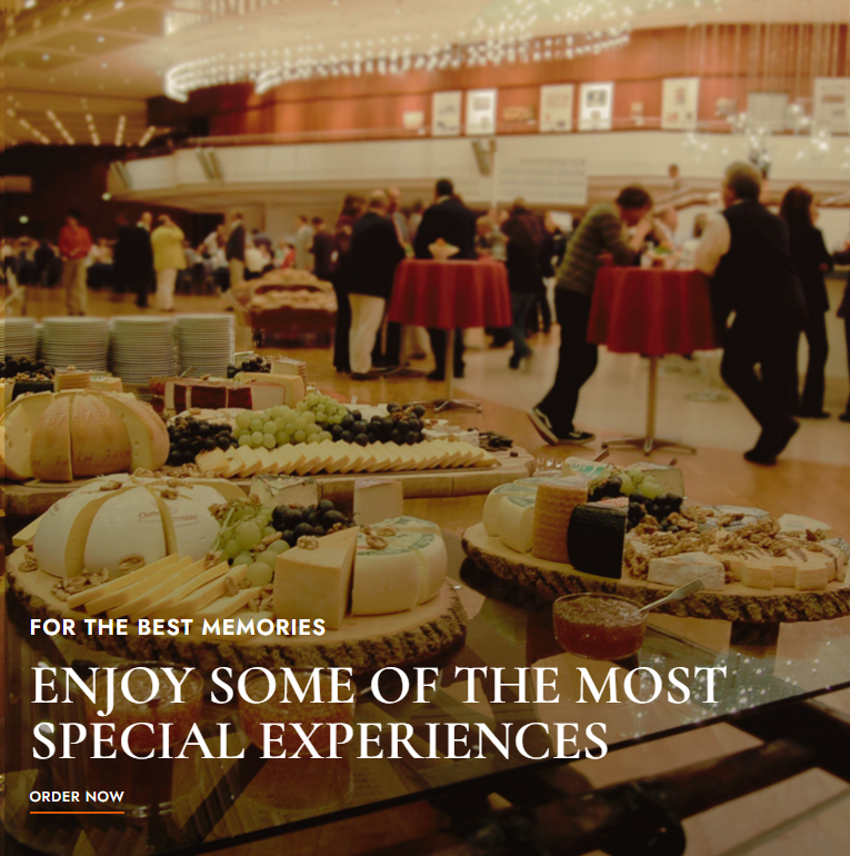 Professional catering services in Montreal for weddings and events